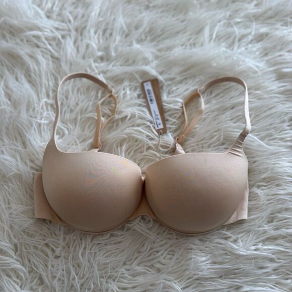 Skims Ultimate Balconette Push Up Bra Sand Size 34C - Picture 1 of 7
